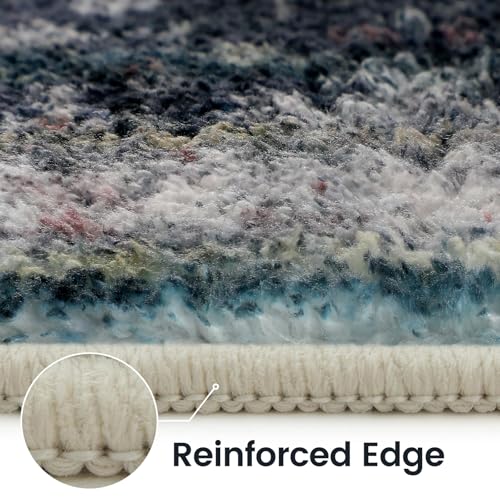 Tapis vintage bohème d'une finition soignée et durable - 6