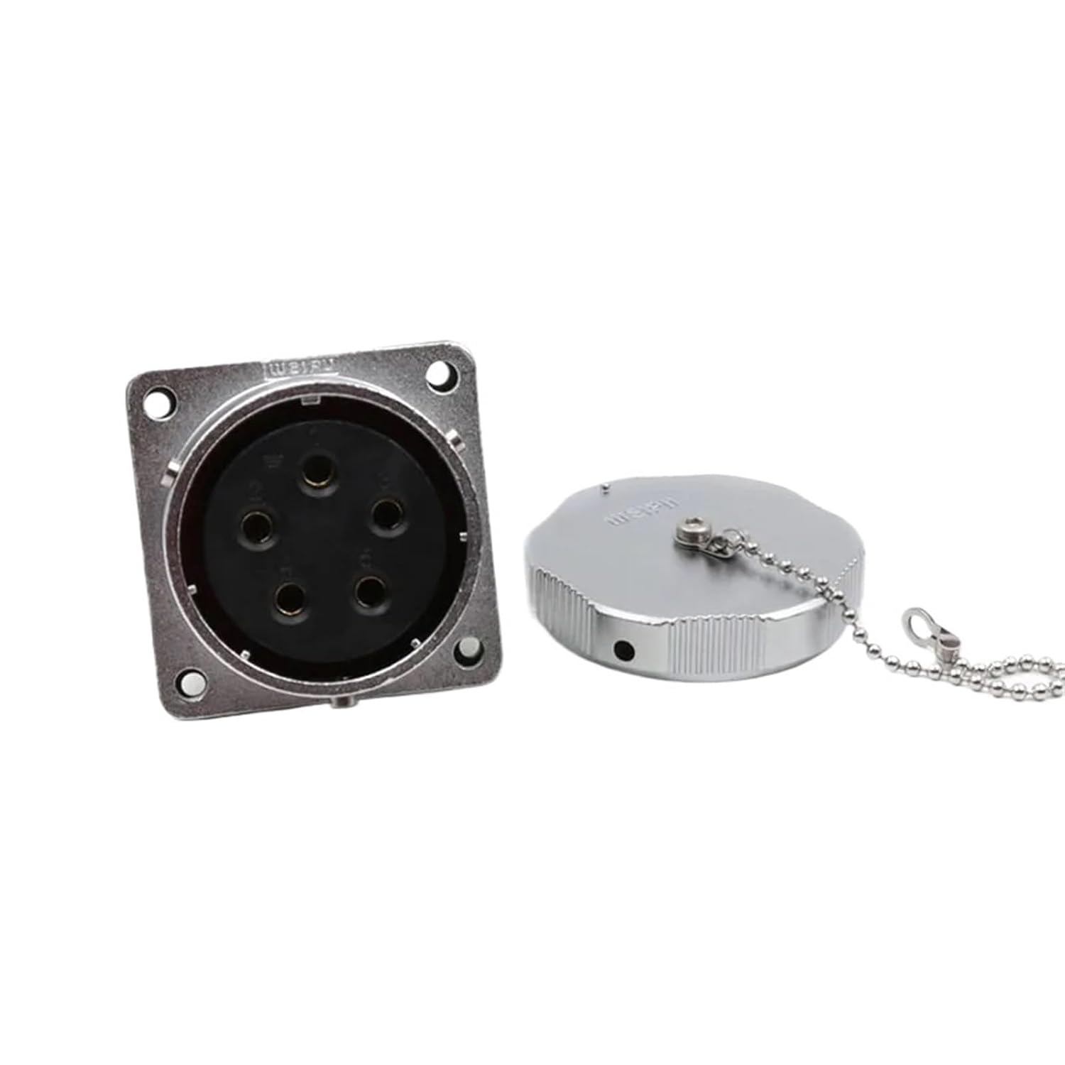WY40 TI+Z M40 Waterproof Electrical Power Charging Connector 5 9 15 26 31 52Pin Soldering Male Female Socket(5pin Male Plug)