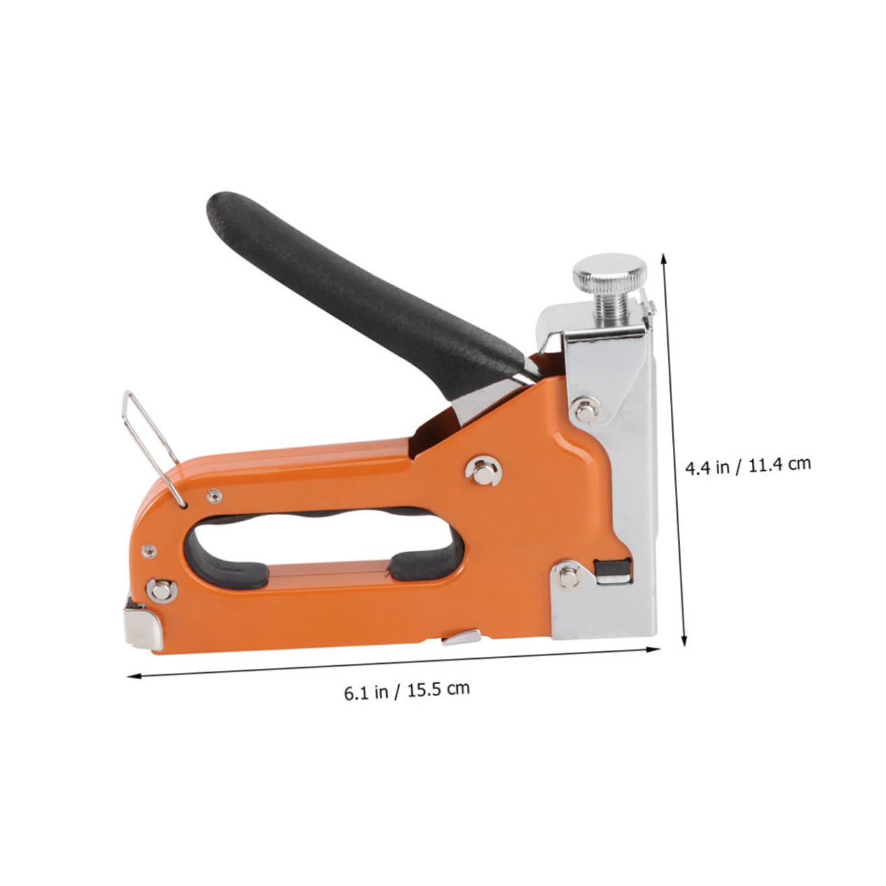 Homoyoyo Woodworking Nail Set Manual Nailer for Concrete and Wood Metal Nail Fastening Reusable Stapler Upholstery Nailer Portable Brad