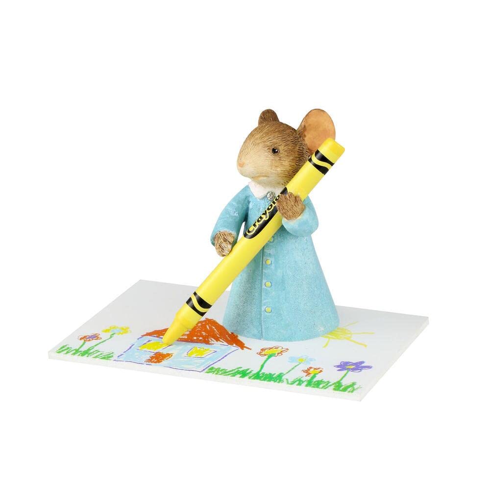 Figurine Crayola Enesco statuette de collection multicolore miniature 5,4 cm