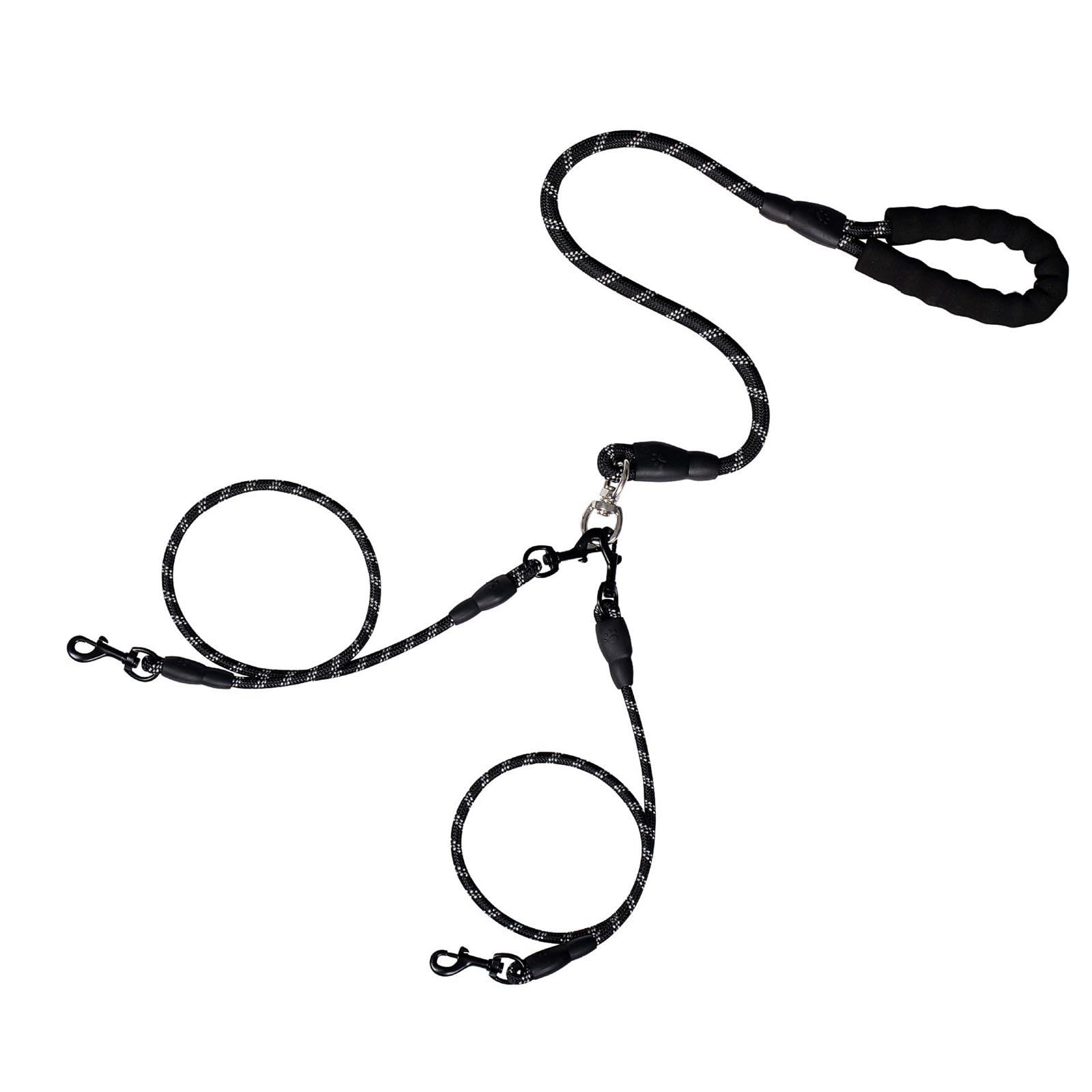 MICFENY Ergonomic Grip Detachable Dog Leashes with Reflective Durability and Easyly Control for Effortlessly Handling