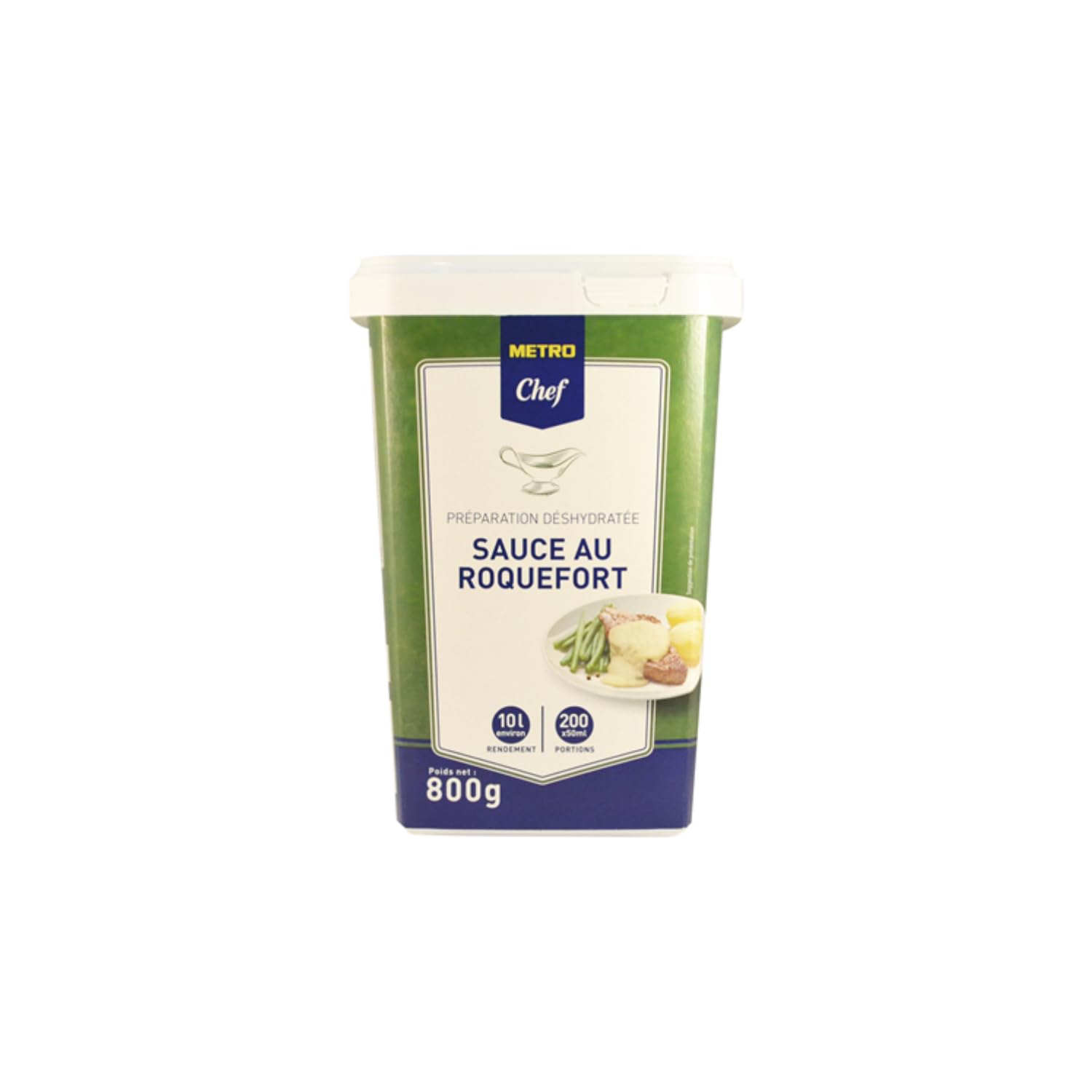 METRO Chef Sauce Roquefort 800 g – Sauce crémeuse et savoureuse prête à l’emploi