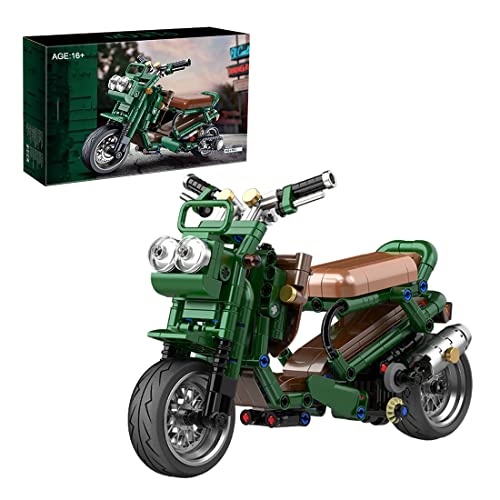 JOYFLY Bloques de construcción de motocicleta, tecnología Racing Motocycle Kit compatible con Lego Technic, 450 piezas Cover