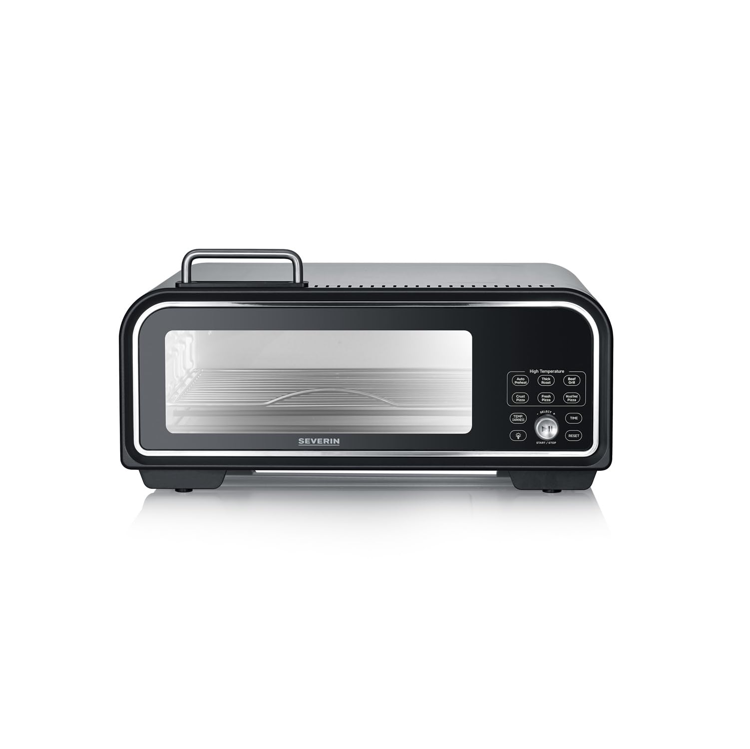Forno Per Pizza Severin - Pg8575 - Pietra Per Pizza Diametro 29 Cm - Capacit? 18 L - 2000 W