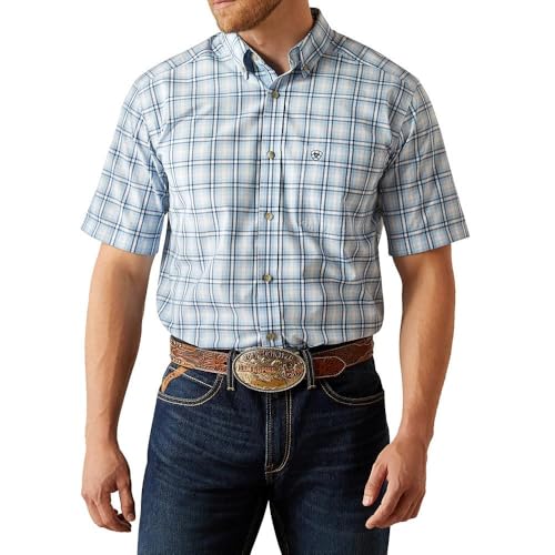 Ariat Men's Light Blue Pro Series Cal Classic Shirt