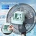 ventilador humidificador portátil con tanque de agua de 880 ml Imagen de ventilador humidificador portátil con tanque de agua de 880 ml
