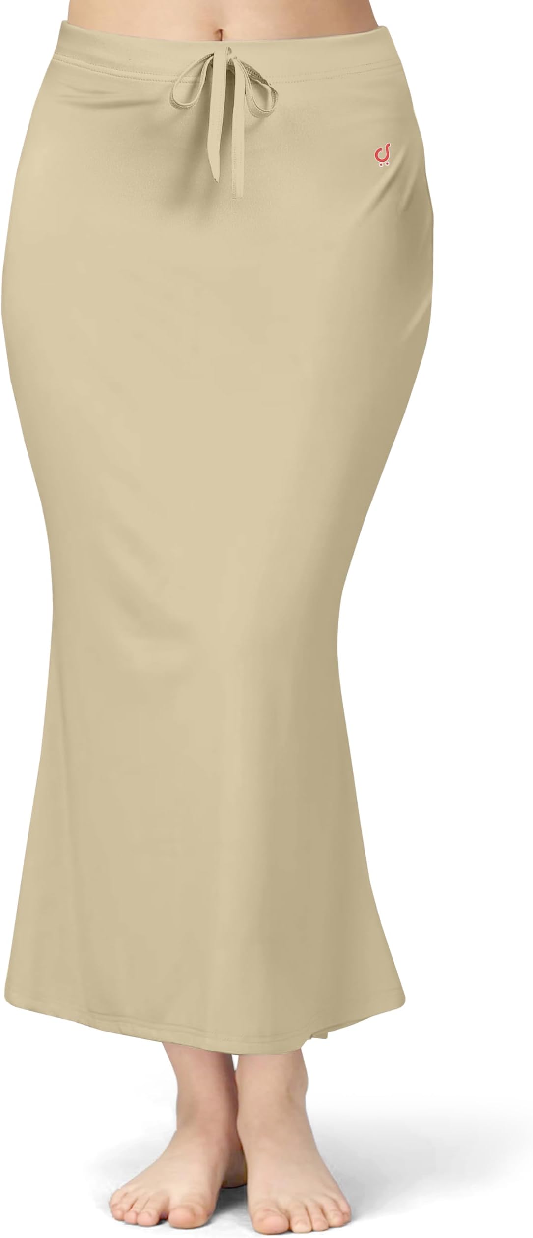 Lycra Spandex Saree Shapewear Petticoat for Women, Cotton Blended, Petticoat, Silhouette, Skirts for Women, Shape wear Dress For Saree