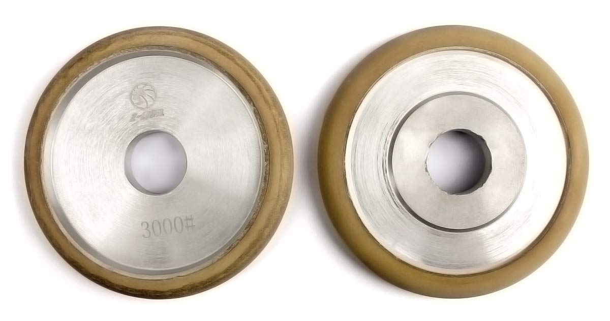 Diamond Fluting Wheels 4" Groove Grinding Wheels for Marble Granite Polishing Girt 50