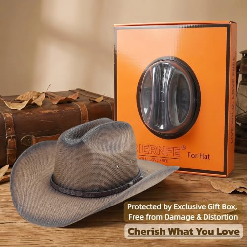 Image of Straw Cowboy Hat, Cattleman Crease 4.1 inch Wide Brim Western