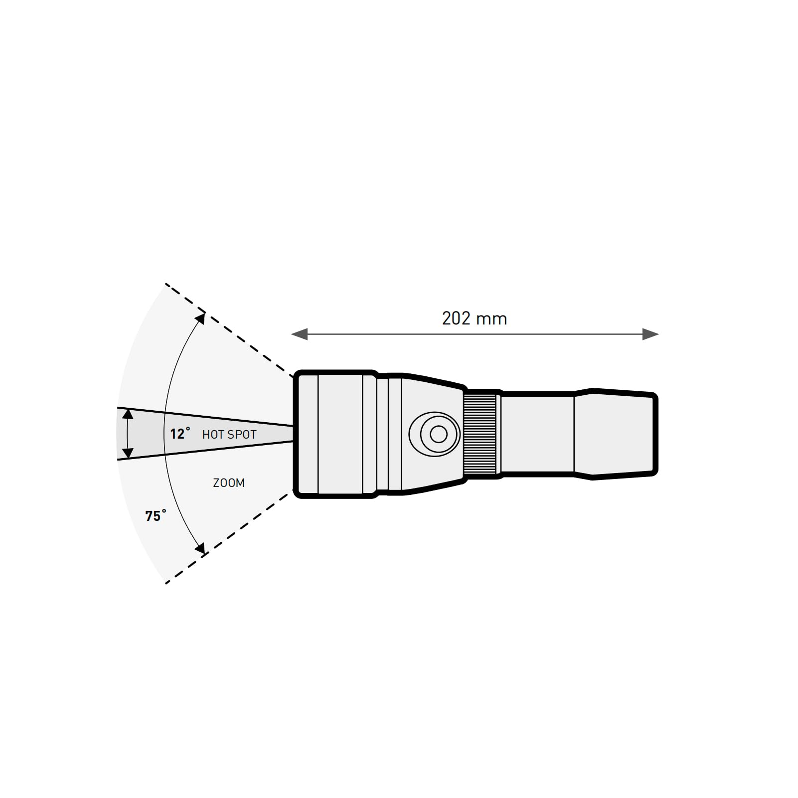 Mares, EOS 10Lrz, Unterwasserbrenner, Aluminium, U, Unisex-Adult