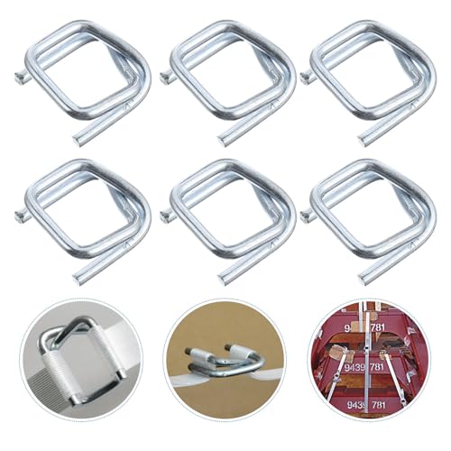 Boucles de colis industrielles résistantes pour sangles de cerclage en polyester - 6
