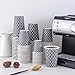 Lamosi Coffee Cups 12 oz 180 Pack, Disposable Paper Coffee Cups, Disposable Cups,12 oz Hot Cup,12oz Paper Insulated Cup for Cold Hot Drinks (No Lids)