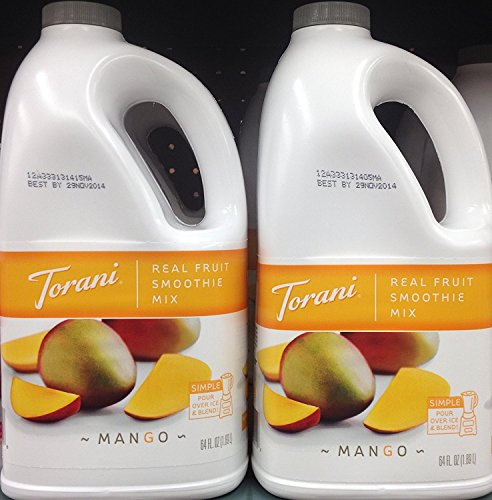 Torani Real Fruit Smoothie Mix MANGO 64oz (2 Pack) - image 1