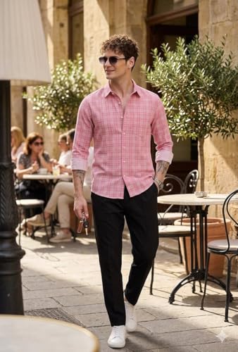 Image of U-Turn Casual Shirt for Men || Shirt for Men Stylish || Men Stylish Shirt || Men Printed Striped Shirt