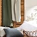 WDCOZY White Cross Stitch Queen Size Quilt Set, Striped Lightweight Soft Bedspread, Channel Farmhouse Rustic Coverlet, All Season Country Bedding, Thin Comforter