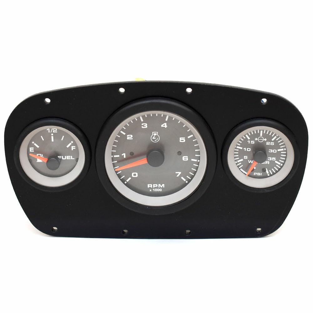 Mako Boat Gauge Panel 185874 | Pro Skiff 19 CC Matte Black
