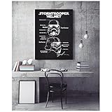 Inked and Screened Star Wars Assorted Design Patent Art Poster Silk Screen Prints, 18