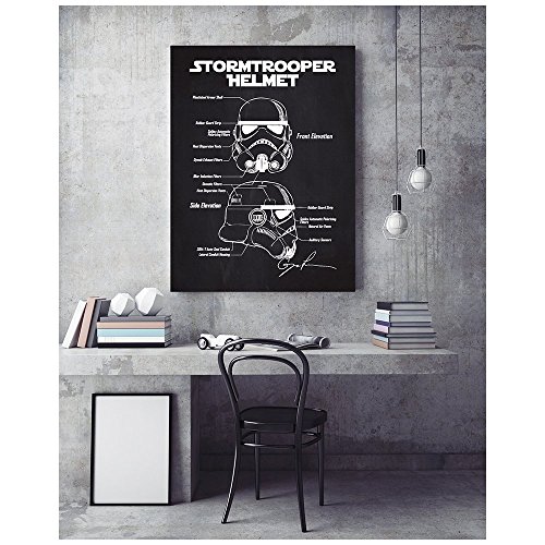 Inked and Screened Star Wars Assorted Design Patent Art Poster Silk Screen Prints, 18