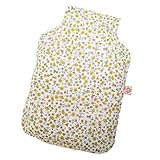 Saco Térmico Semillas con Forma Botella de Agua Caliente - Bolsa de Calor para Microondas (32x22 cm) - Cojín de...