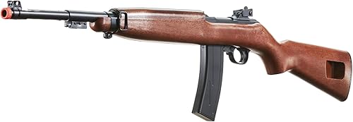 GoldenBall UK Arms Airsoft M1 Carabina Segunda Guerra Mundial Réplica de rifle de resorte - Madera (cargador de velocidad incluido)
