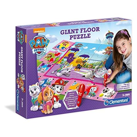 Clementoni 157.035,5 cm Paw Patrol Mädchen Giant Floor Puzzle Cover