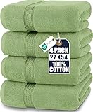 Utopia Towels - Juego de Toallas de baño, Color Verde Salvia – Premium 600...