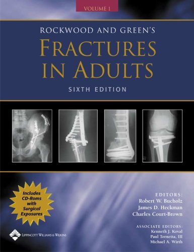 By Robert W. Bucholz - Rockwood and Green's Fractures in Adults: Rockwood, Green, and Wilkins' Fractures (2 Volume Set): 6th (sixth) Edition