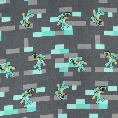 Minecraft Shirt Diamond Armor Steve Hawaiian Button Down Camp Collar Short Sleeve Shirt3