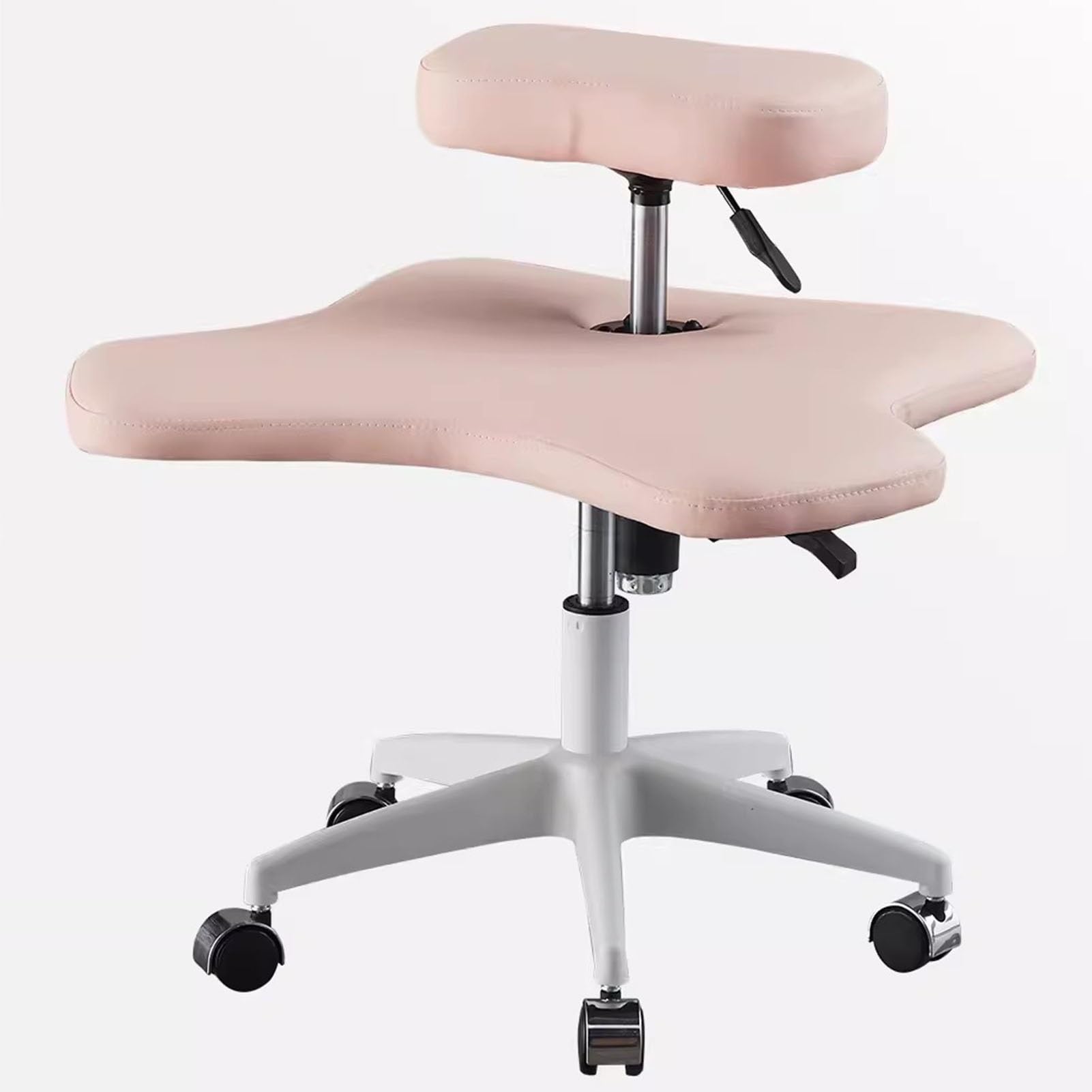 Chaise Ergonomique à Pieds croisés Generic - Moderne - Chaise de Bureau à Pieds croisés - Roulettes verrouillables - Améliore la posture assise - Cuir de fibre - Color5 - Uni - Bureau