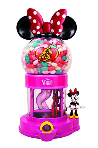 Disney Minnie Mouse Bean Machine w/ 1oz Jelly Belly JellyBeans