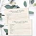 TENTADO Advice and Wishes for The Mom-to-Be, Baby Advice Cards for New Mom, Perfect for Baby Shower, Baby Shower Game Activities Ideas, New Mom Gifts, Pack of 50, 4x6 Inch