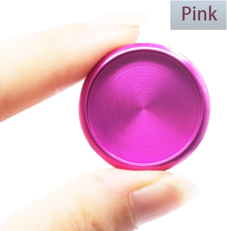 11pcs 1" Metal Discbound Expansion Discs Pink DIY Planner Premium Discs for Discbound Notebook Expander Metal Disc 2026(Pink,1 inch/24 mm)