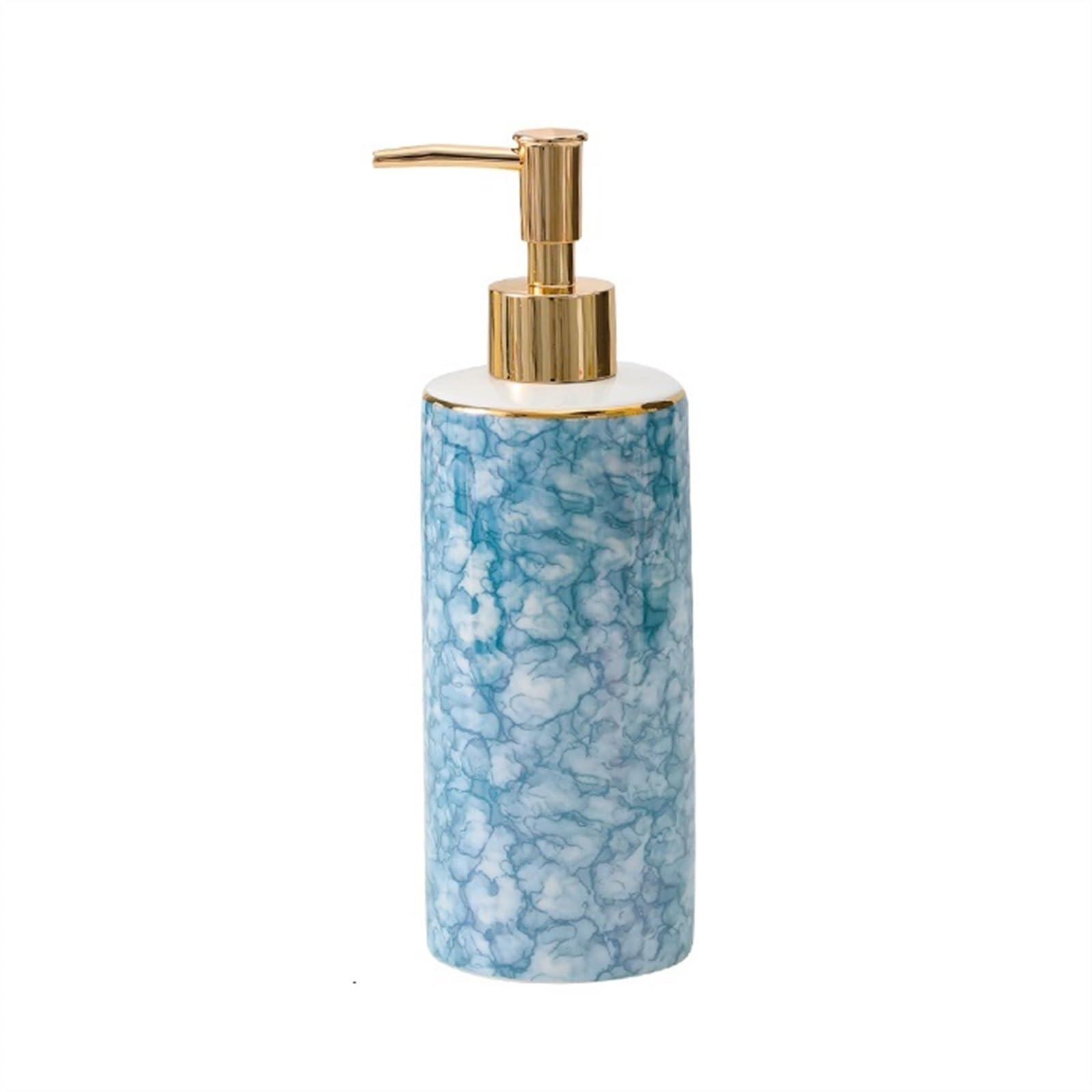 Cyairong-22 A Soap Dispenser Ceramics Soap Pump Dispenser For Countertop, Bathroom Kitchen, Hand Or Dish Liquid 13.1Oz/390Ml(A)