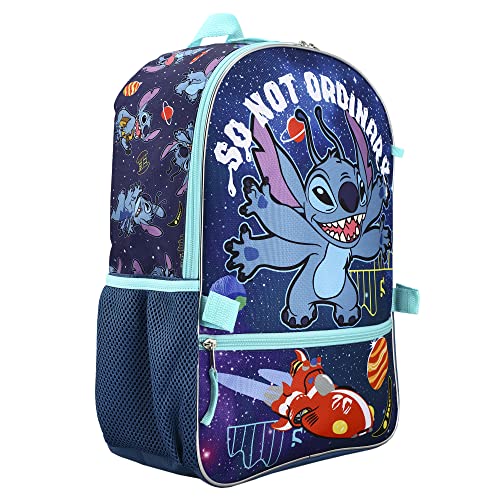 Disney Lilo & Stitch So Not Ordinary 5-Piece Backpack Set For School #TOP3