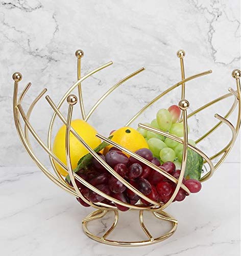 Cesta de frutas colgante que elimina los golpes en plátanos y optimiza el mostrador