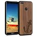 Produktbild kwmobile Schutzhülle kompatibel mit Huawei Enjoy 7S / P Smart (2017) - TPU Bumper - Anker Vintage Dunkelbraun
