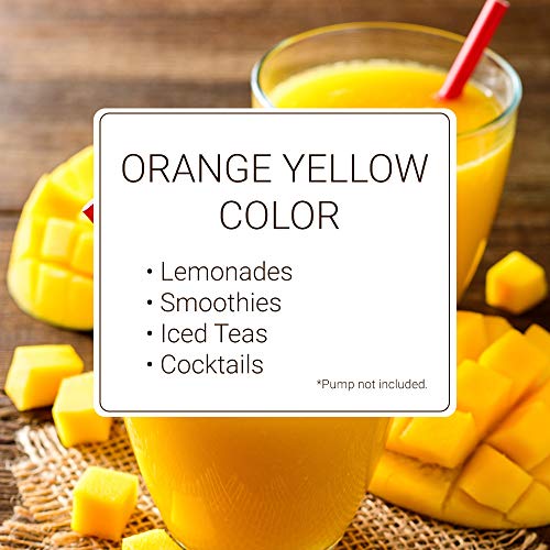 Monin - Mango Syrup, Tropical And Sweet, Great For Cocktails, Sodas, And Lemonades, Gluten-Free, Non-Gmo (750 Ml) #TOP3