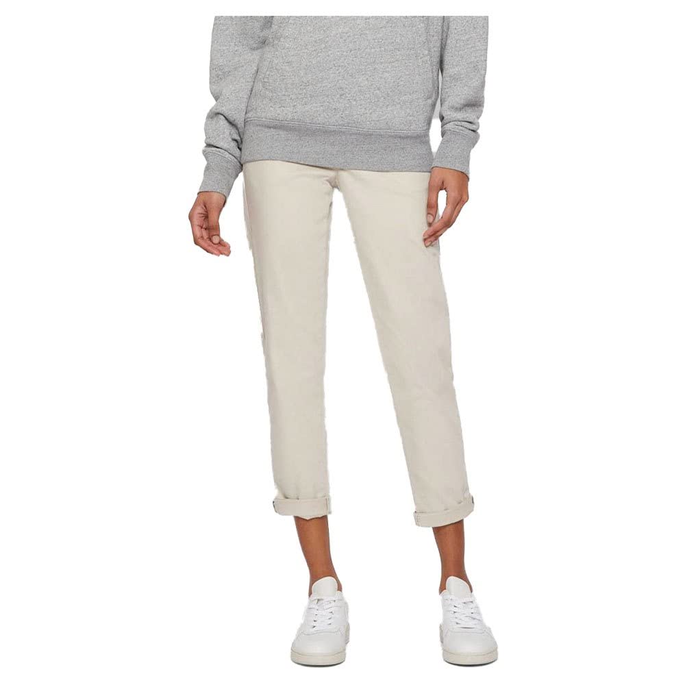 DOCKERS Women's Weekend Chino Slim Pants, SAHARA KHAKI, 28W Regular
