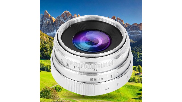 Amazon.com : Camera Lens Plastic Metal 35mm F1.6 CCTV C Mount