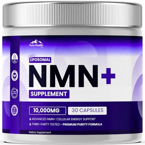 NMN Supplement with NAD+ and Resveratrol with Rutin Quercertin and Catechins - NMNH Alternative | NAD Liposomal Supplements for Men and Women - Supports Cellular Energy | 30 Capsules 1 Months Supply