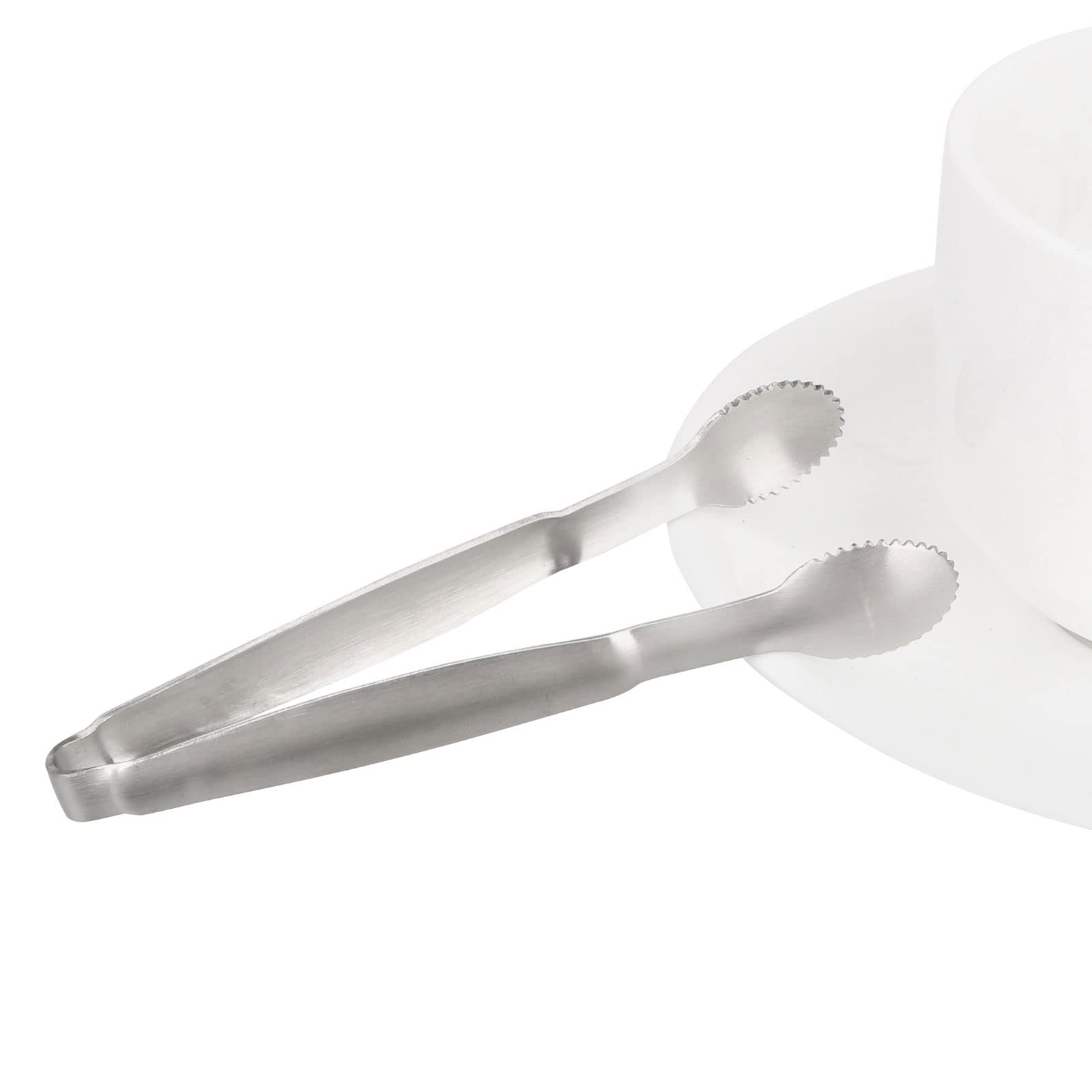 Pinzas para Taza de té, Mini Clip para Cubitos de Hielo de té, Pinzas para té de Acero Inoxidable, Pinza para café y azúcar, Pinzas para Alimentos, Soporte para Pinzas