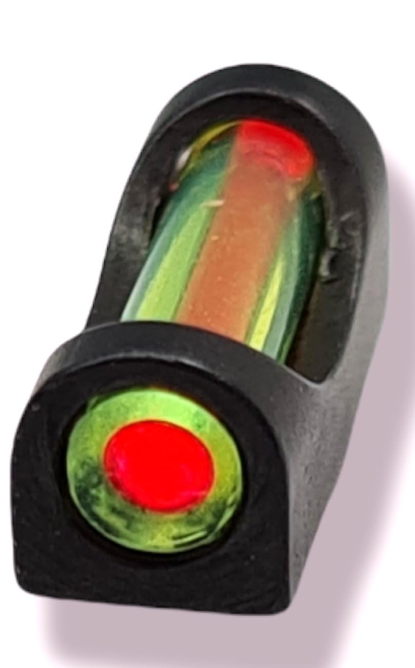 MIRINO Truglo FUCILE DA CACCIA FIBRA OTTICA ROSSO VERDE GIALLO Dimetro 2,6 3 mm