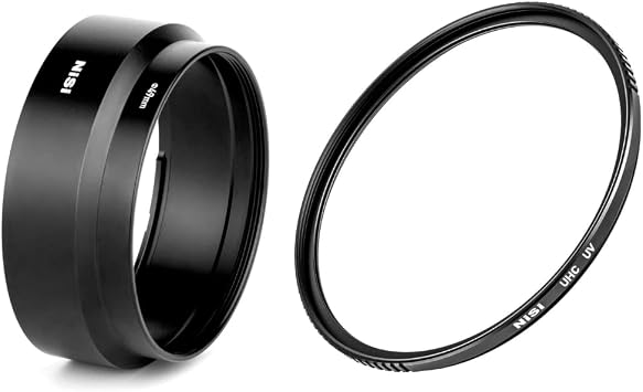 NiSi Ricoh GR IIIx Lens Adapter with 49mm UHC UV Filter | Adapt for 49mm Thread and Protect with UV Filter | Compact Camera Photography