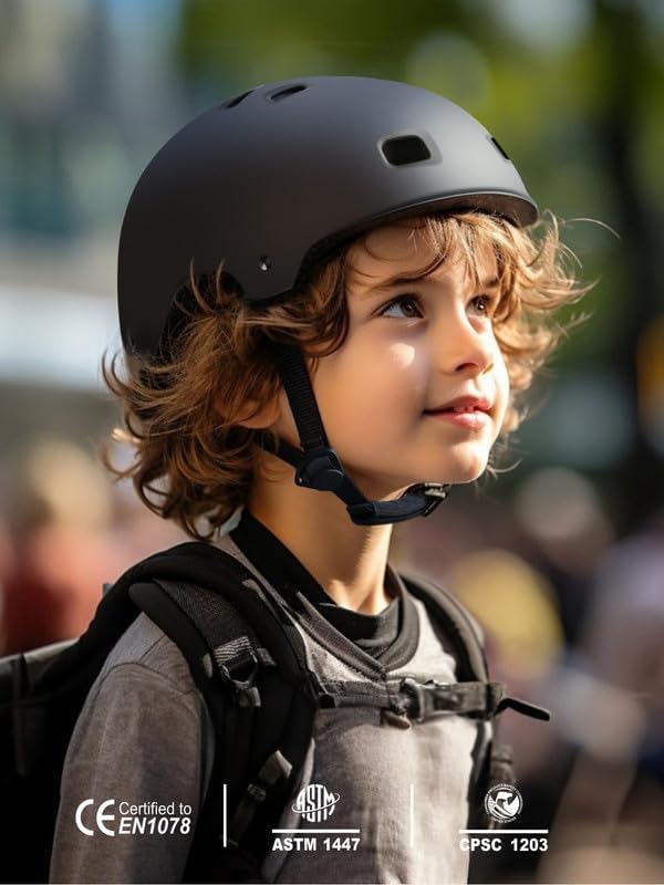 Miniatura 5 de Casco de bicicleta para niñosbebés a niños de 12345678 años de edad, cascos para niños de 5 a 8  8 a 14 años, cascos de patineta para niños y niñas