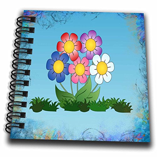 3dRose db_205178_3 ԕNbvA[g JtȃJX^fW^t[~j 4 x 4C`