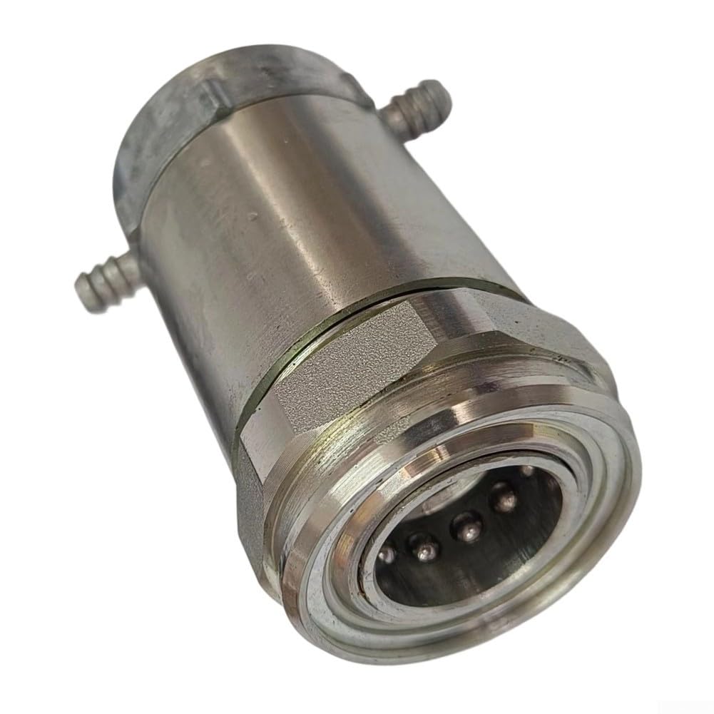 RE206382 Hydraulische Schnellkupplungen für Mähdrescher & Traktor - Hochdruck-Schnellkupplung weiblich silber