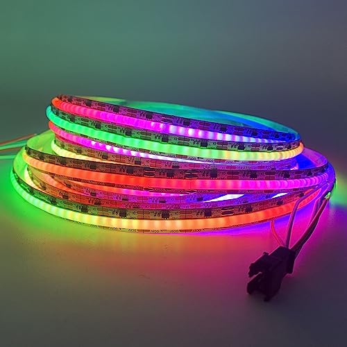 Tira de LED WS2812B COB RGB 5M 720 LEDs/m DC5V miniatura 1