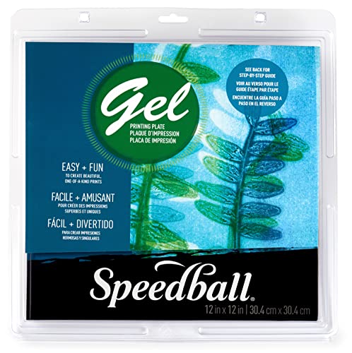 Plaque d'impression gel 12" Speedball réutilisable pour monotype - 2