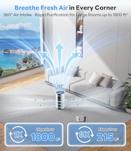 True HEPA Air Purifier for Allergies