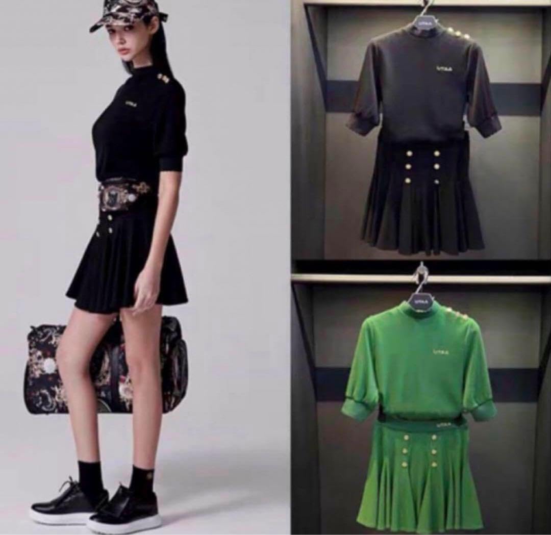 UTAA ゴルフ ウェア レディース 上下2点セット セットアップ UTAA ユタ ゴルフ ウェア レディース 上下2点セット